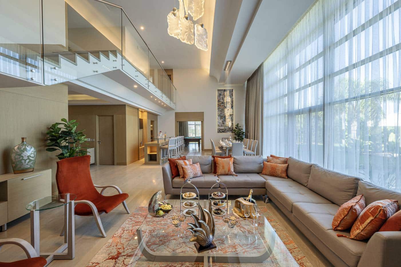 concorde luxury resort presidential villa salonu