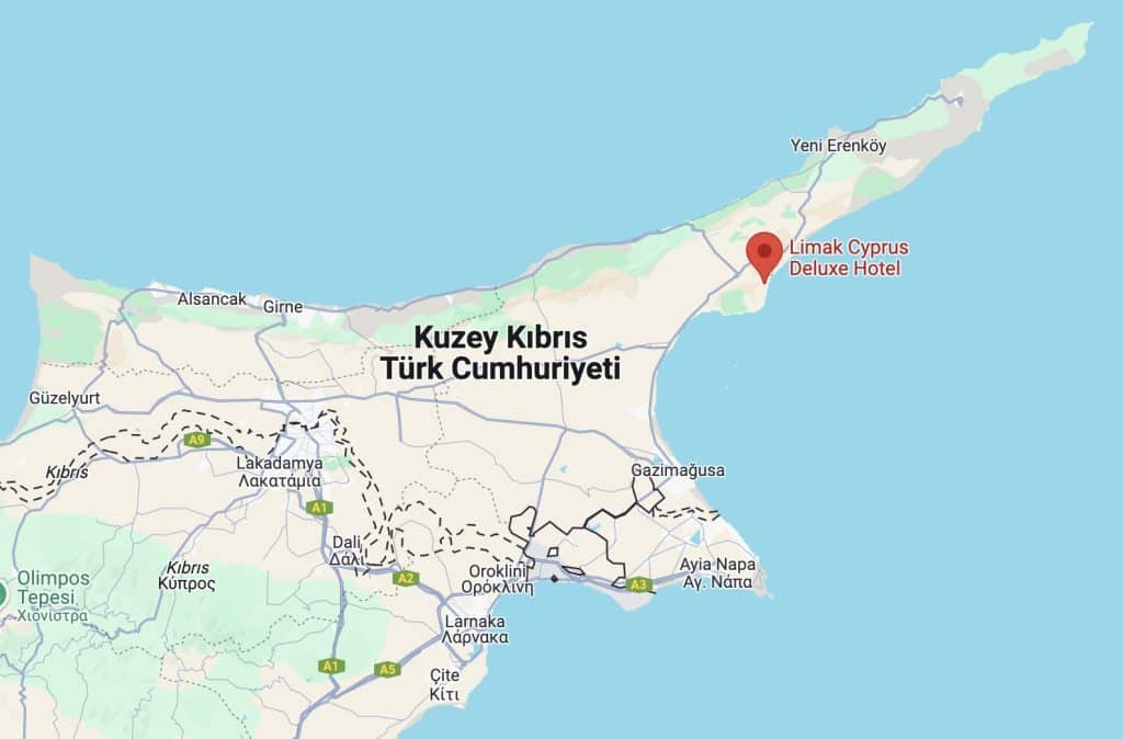 limak cyprus deluxe hotel nasıl gidilir