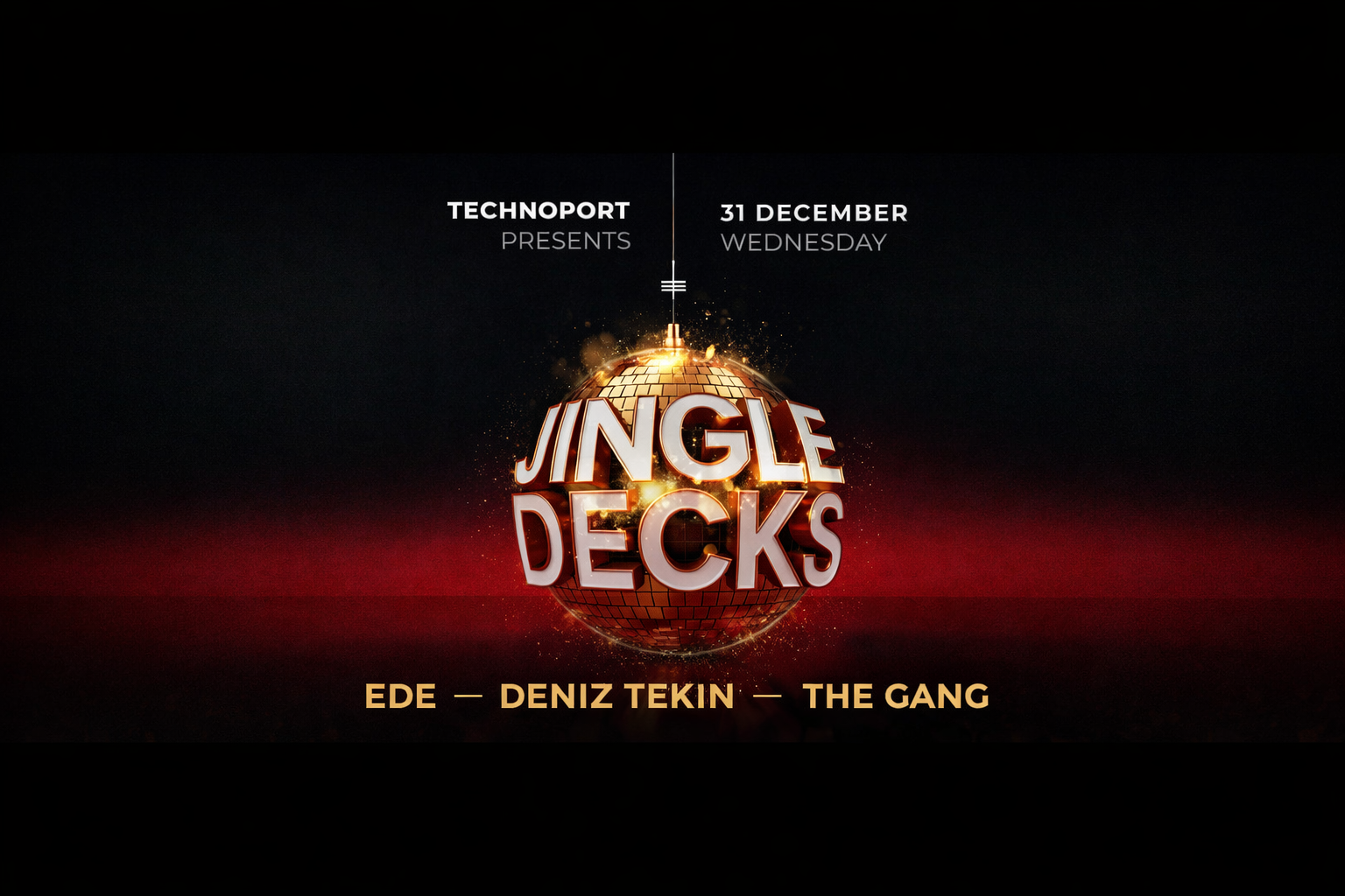 Jingle Decks 2026 KKTC | Technoport Yılbaşı Partisi Girne